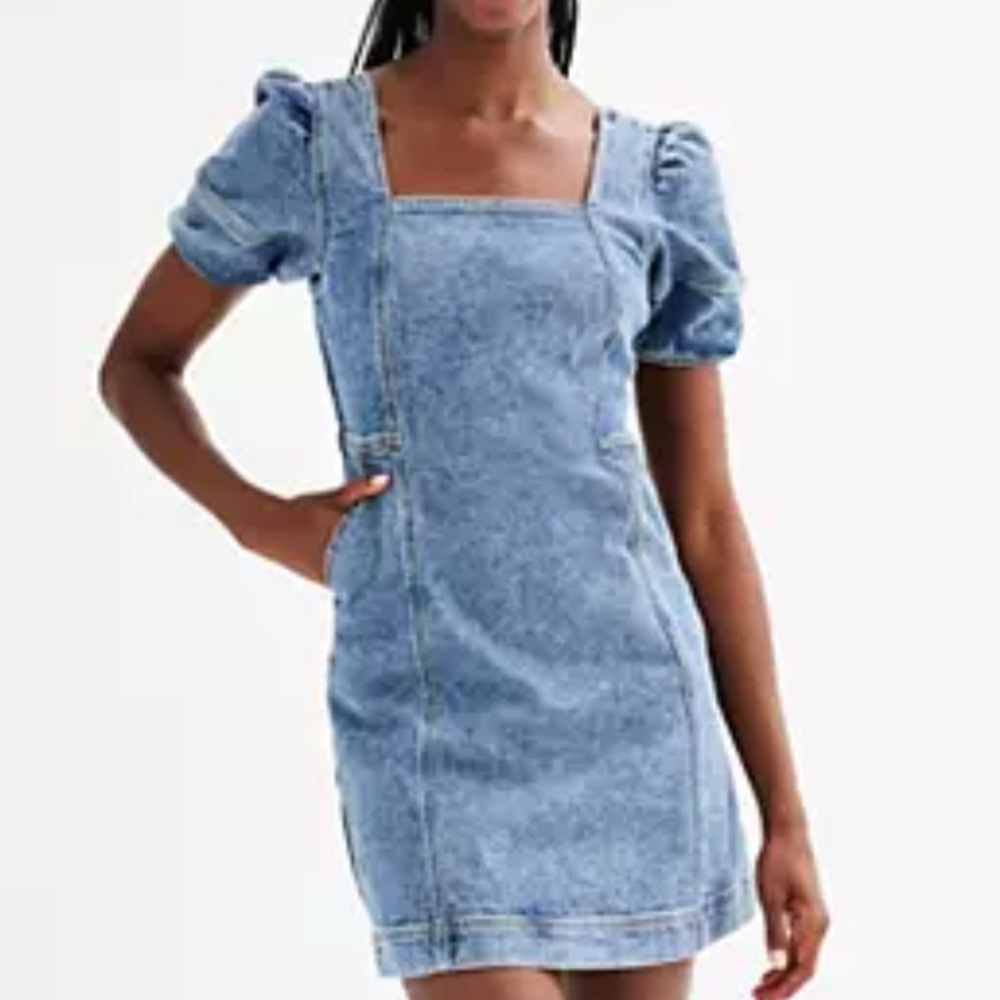 Denim dress